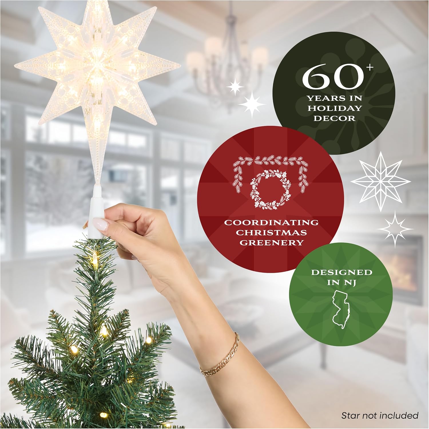 National Tree Company 6.5 ft Unlit Dunhill Fir Full Artificial Christmas Tree