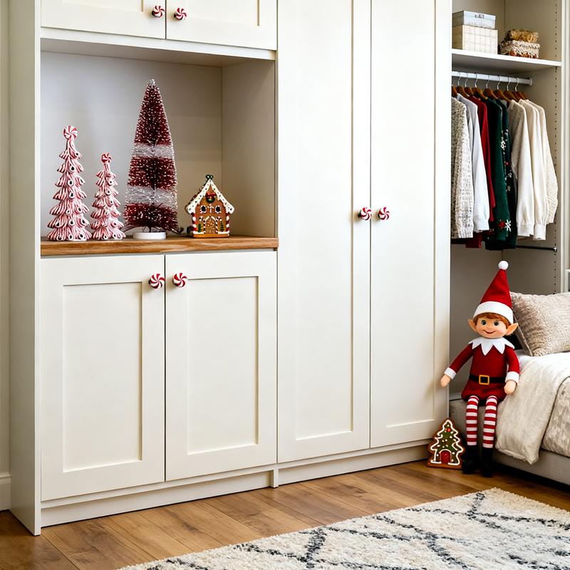 Christmas Knob Covers for Cabi